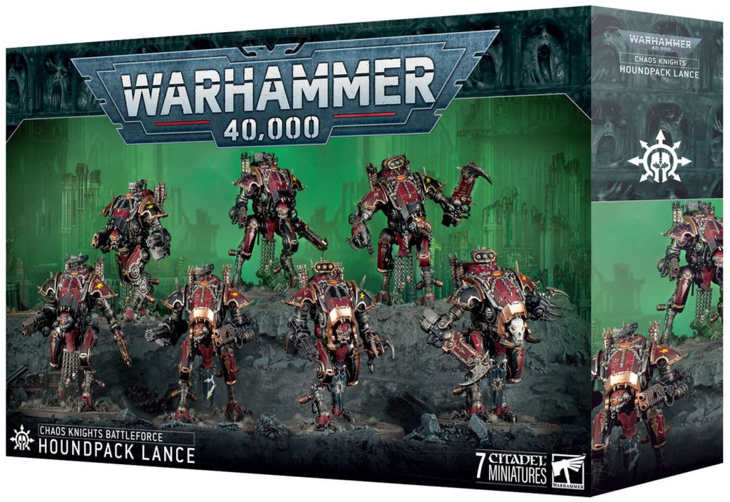 Warhammer 40,000 - Chaos Knights Battleforce: Houndpack Lance