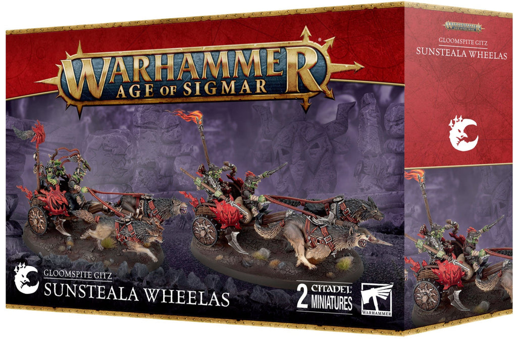 Warhammer Age of Sigmar - Gloomspite Gitz: Sunsteala Wheelas