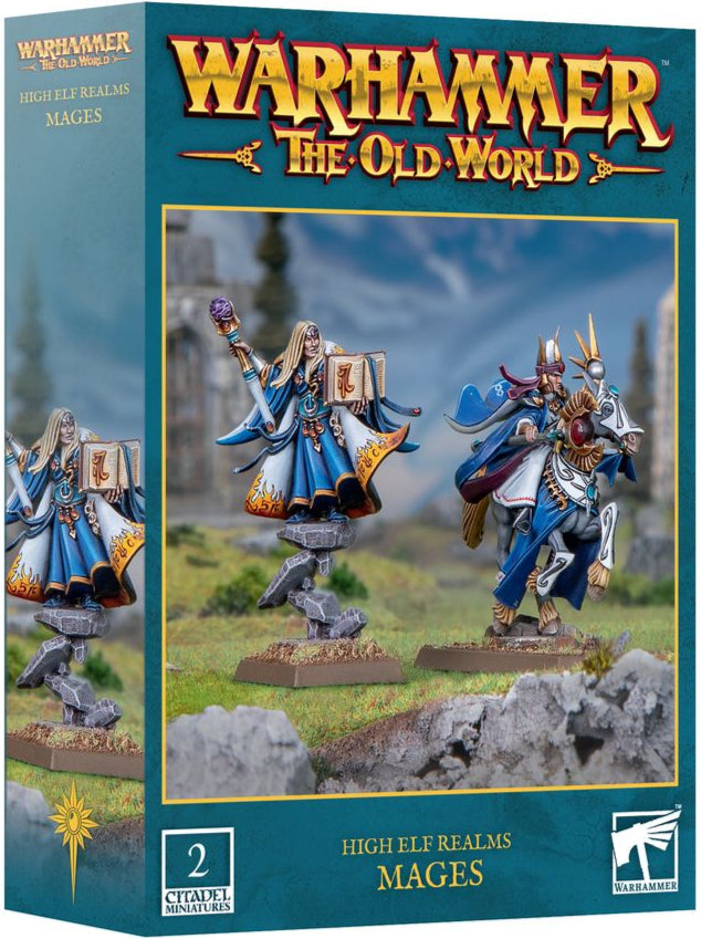 Warhammer The Old World - High Elf Realms: Mages