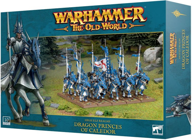 Warhammer The Old World - High Elf Realms: Dragon Princes of Caledor