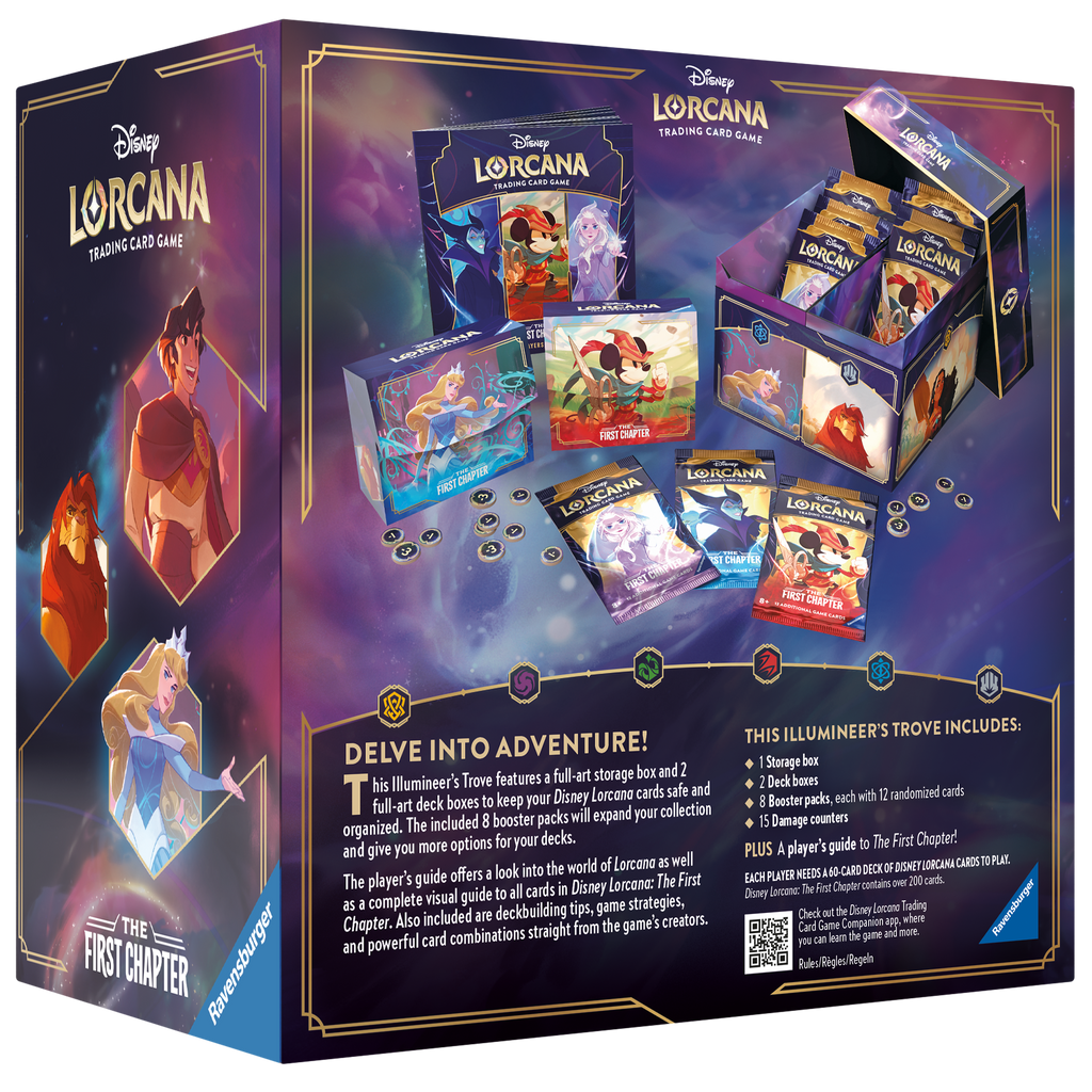 disney lorcana set 1 booster box Lorcana: The First Chapter At the center of this wondrous place is the Great Illuminary Ravensburger Disney Lorcana TCG: The