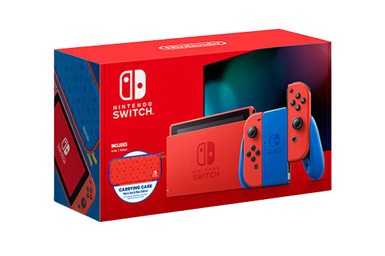 Nintendo Switch Console Set - Mario Red & Blue Limited Edition