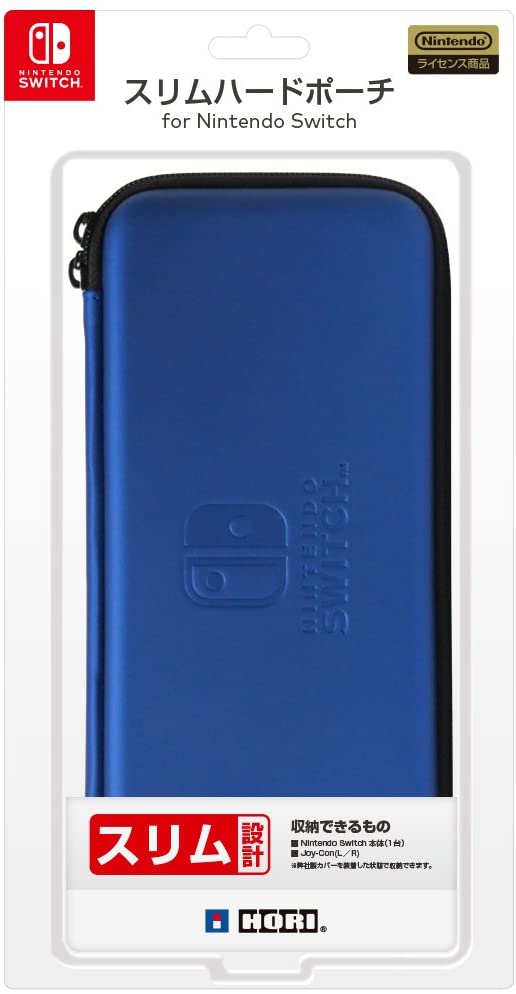 Nintendo Switch - HORI Slim Hard Pouch Blue