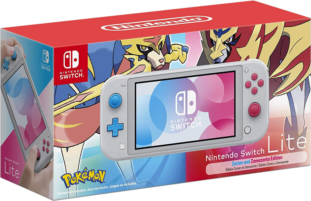 Nintendo Switch Lite Console Set Limited Edition - Zacian & Zamazetta