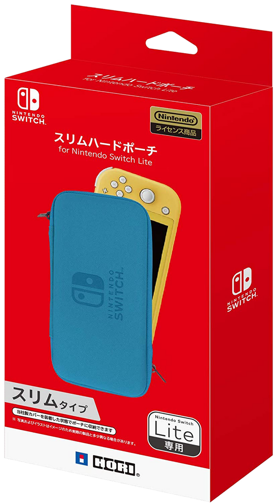Nintendo Switch Lite - HORI Slim Hard Pouch Blue