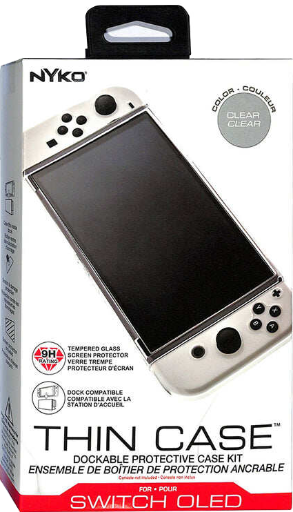 Nintendo Switch OLED - NYKO Thin Case Clear