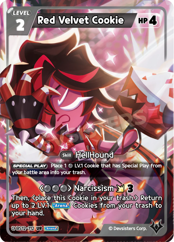 CRB-BS12-112 UR Red Velvet Cookie