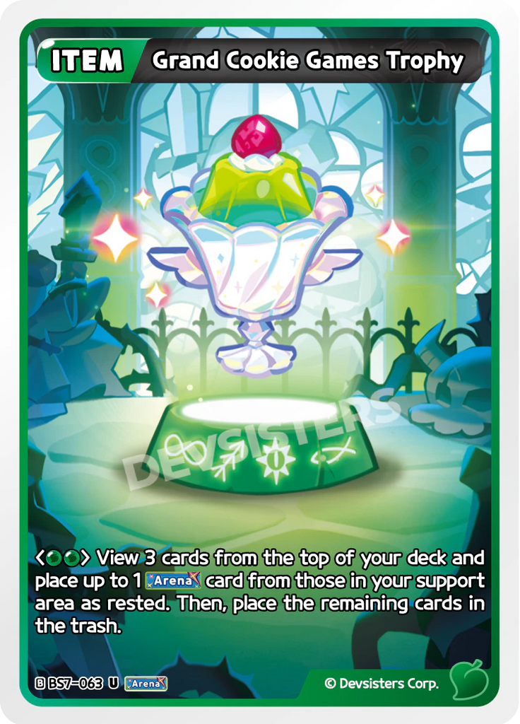 CRB-BS7-063 U Grand Cookie Games Trophy