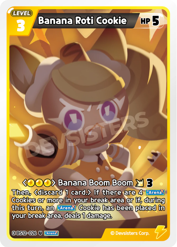 CRB-BS12-026 U Banana Roti Cookie