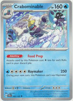 PTCG-SV07 042/142 U Crabominable
