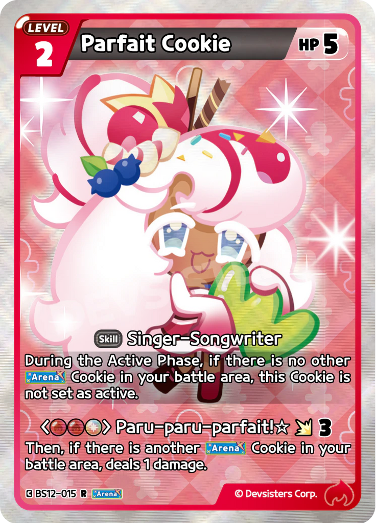 CRB-BS12-015 R Parfait Cookie