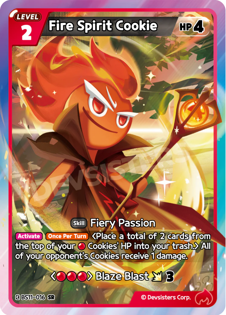 CRB-BS11-016 SR Fire Spirit Cookie