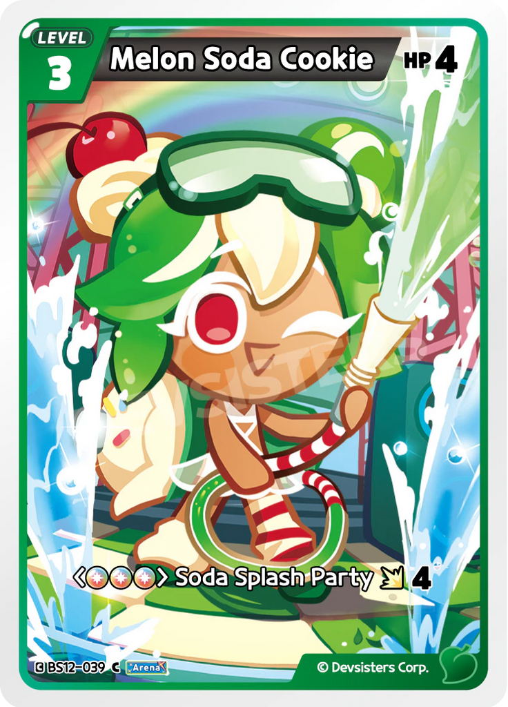 CRB-BS12-039 C Melon Soda Cookie