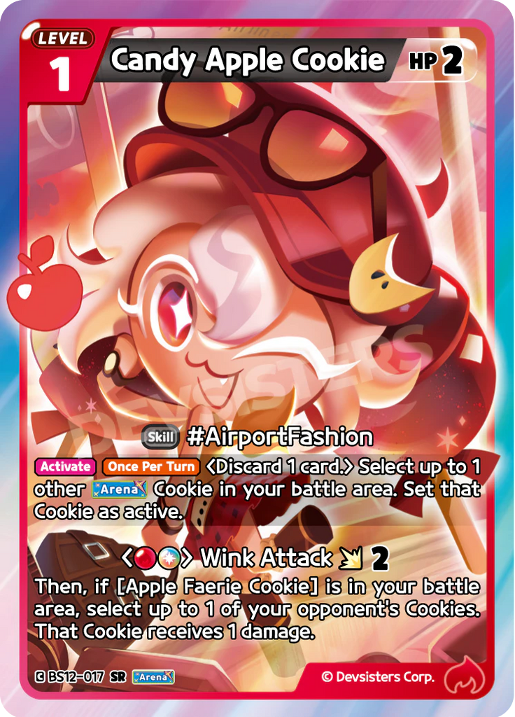 CRB-BS12-017 SR Candy Apple Cookie