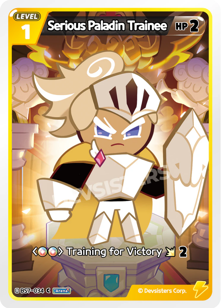 CRB-BS7-034 C Serious Paladin Trainee
