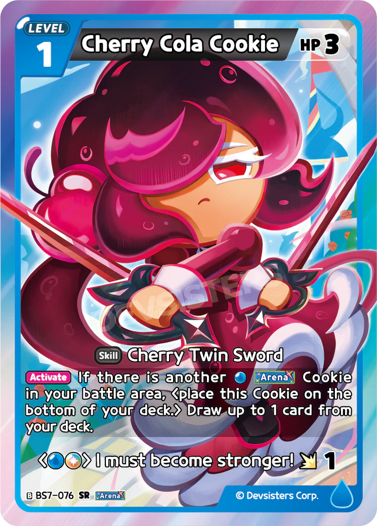 CRB-BS7-076 SR Cherry Cola Cookie