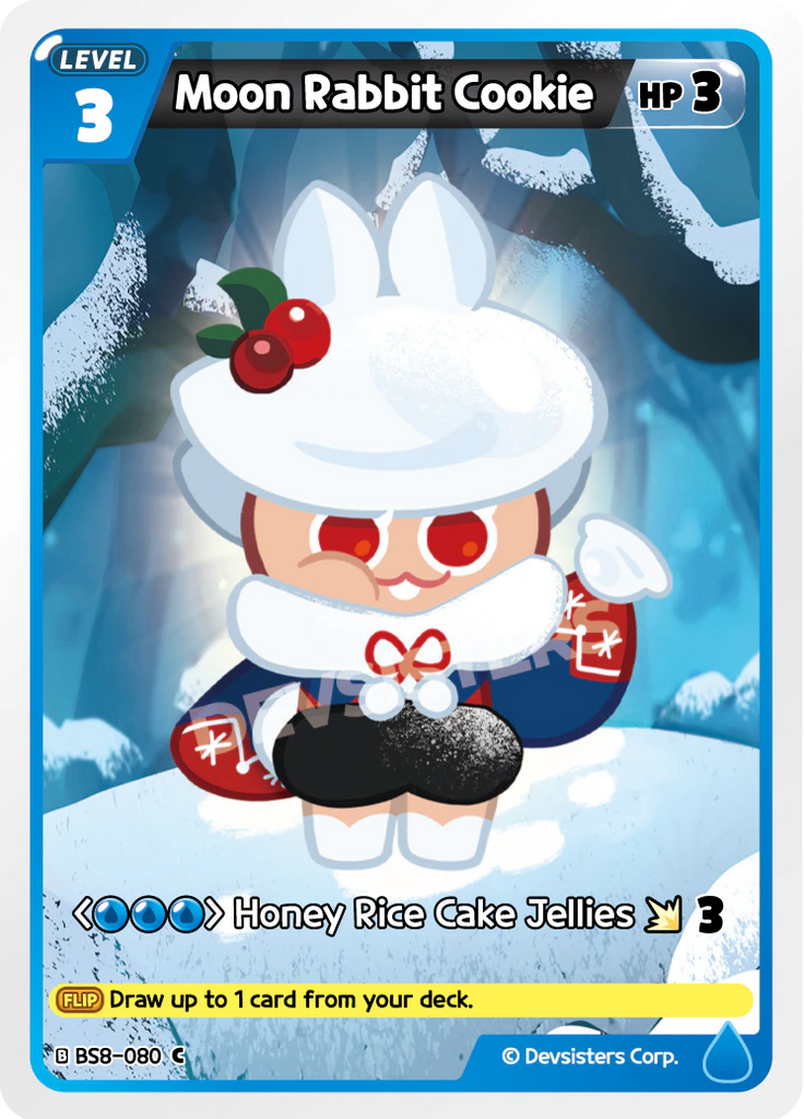 CRB-BS8-080 C Moon Rabbit Cookie