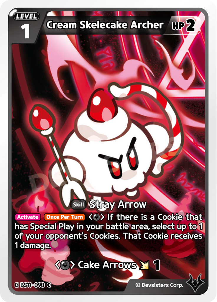 CRB-BS11-098 C Cream Skelecake Archer
