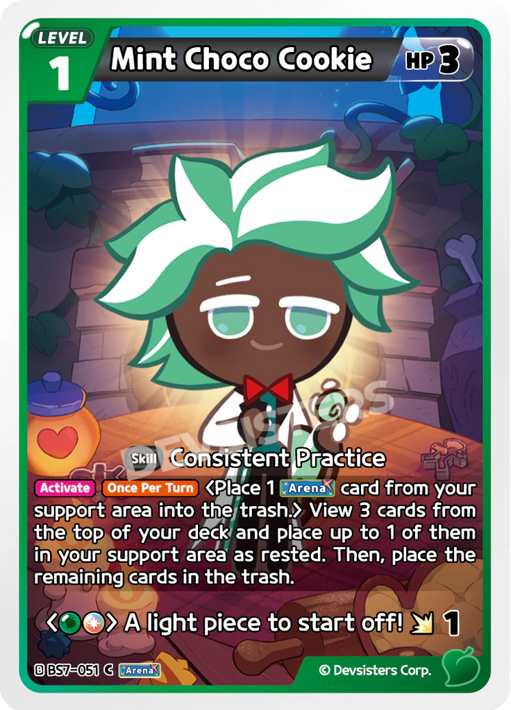 CRB-BS7-051 C Mint Choco Cookie