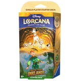 Disney Lorcana TCG - [Set 3] Into the Inklands Amber & Emerald (Pongo & Peter Pan) Starter Deck