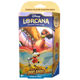 Disney Lorcana TCG - [Set 3] Into the Inklands Ruby & Sapphire (Moana & Scrooge McDuck) Starter Deck