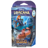 Disney Lorcana TCG - [Set 4] Ursula's Return Sapphire & Steel (Anna & Hercules) Starter Deck