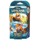 Disney Lorcana TCG - [Set 6] Azurite Sea Emerald & Sapphire (Go-Go Tamago & Gadget) Starter Deck