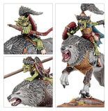 Warhammer Age of Sigmar - Gloomspite Gitz: Snarlboss and Wolfgit Retinue