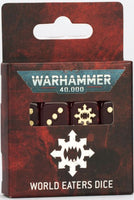 Warhammer 40,000 - World Eaters Dice