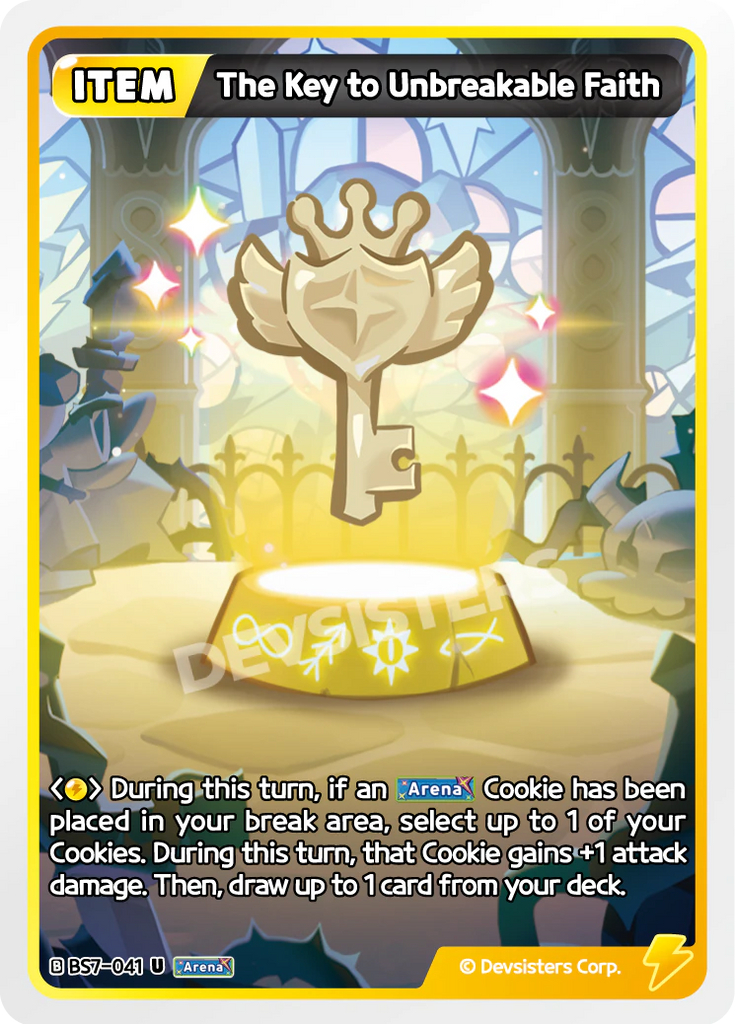 CRB-BS7-041 U The Key to Unbreakable Faith