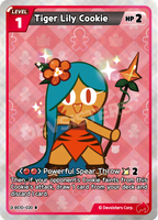 CRB-BS10-020 R Tiger Lily Cookie