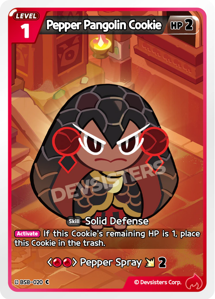 CRB-BS8-020 C Pepper Pangolin Cookie