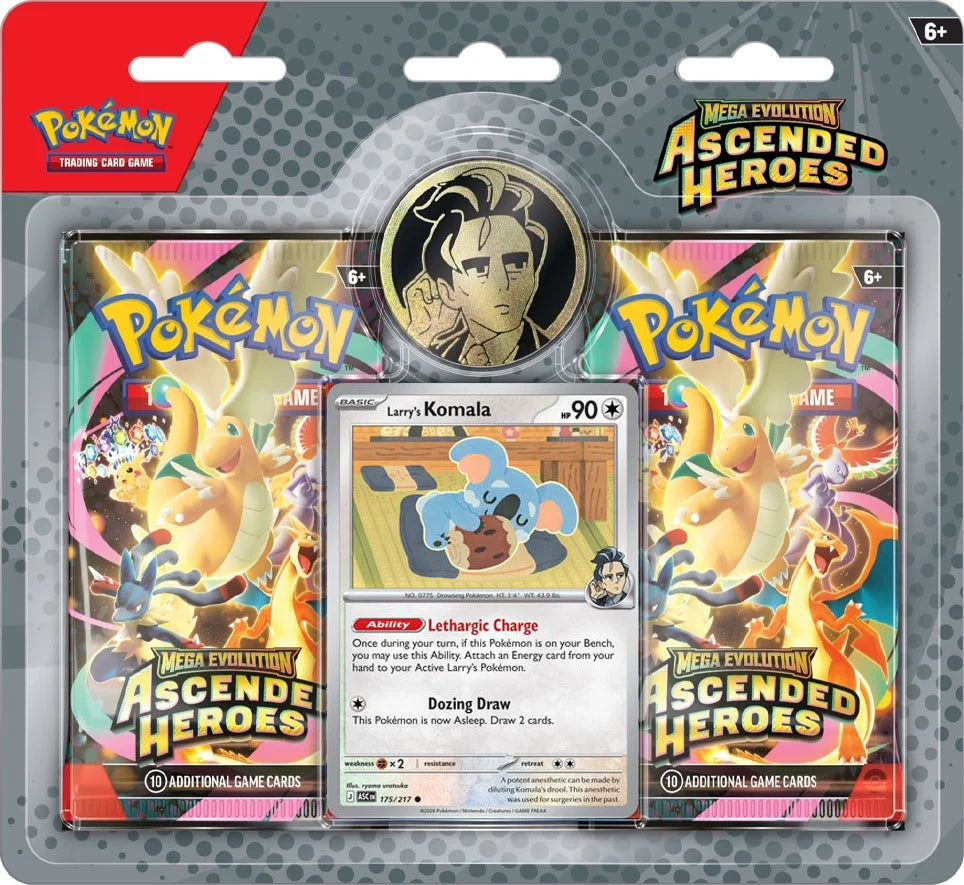 Pokémon TCG: Mega Evolution - Ascended Heroes Collection (Larry's Komala)