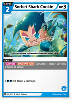 CRB-BS2-033 C Sorbet Shark Cookie