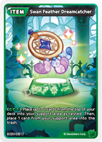 CRB-BS4-063 U Swan Feather Dreamcatcher