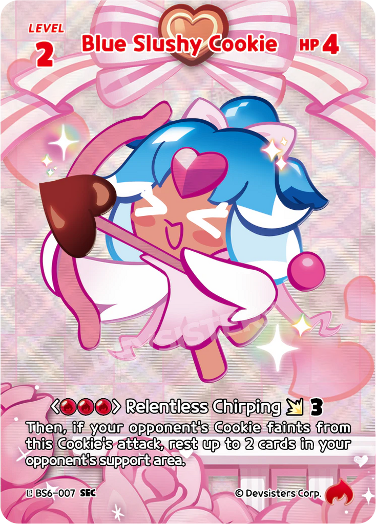 CRB-BS6-007 SEC Blue Slushy Cookie