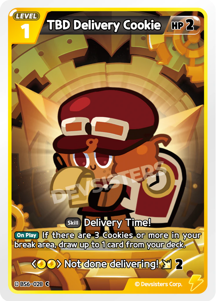 CRB-BS6-028 C TBD Delivery Cookie