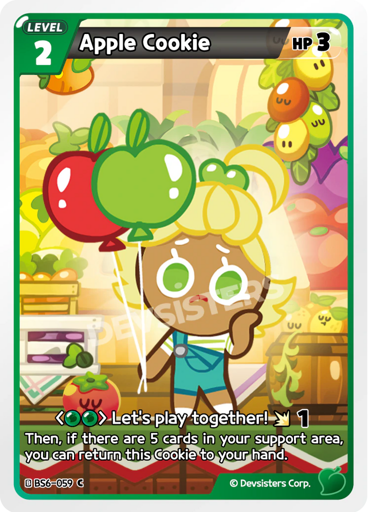 CRB-BS6-059 C Apple Cookie