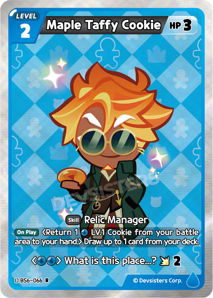 CRB-BS6-066 R Maple Taffy Cookie