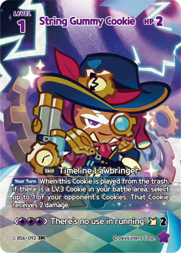 CRB-BS6-092 SEC String Gummy Cookie