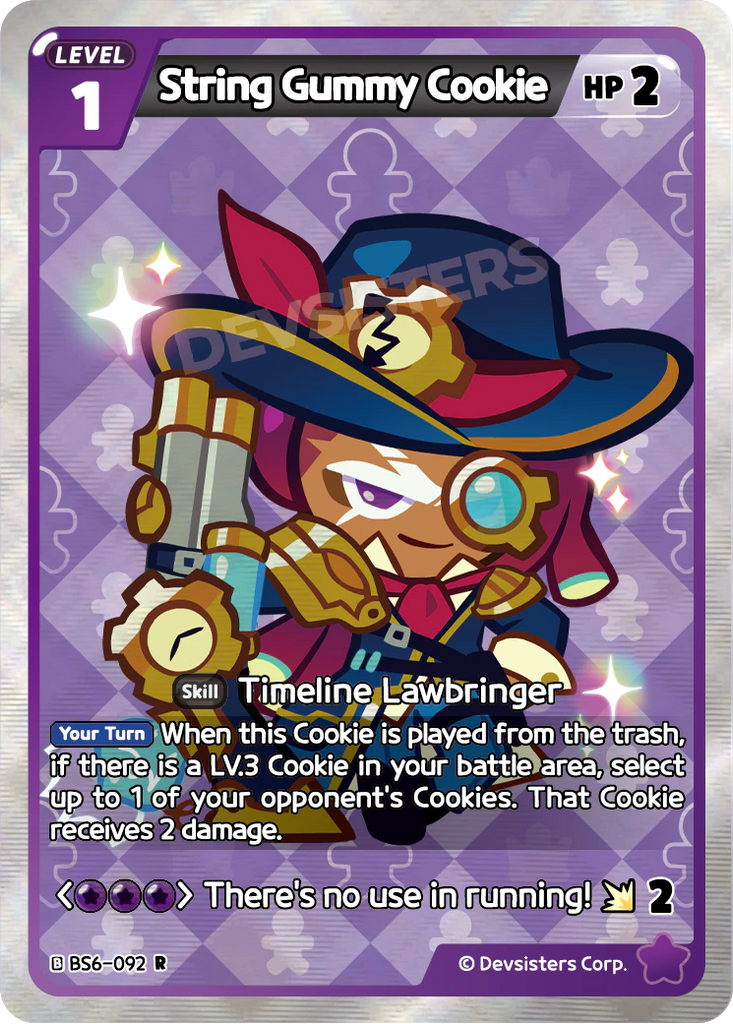 CRB-BS6-092 R String Gummy Cookie