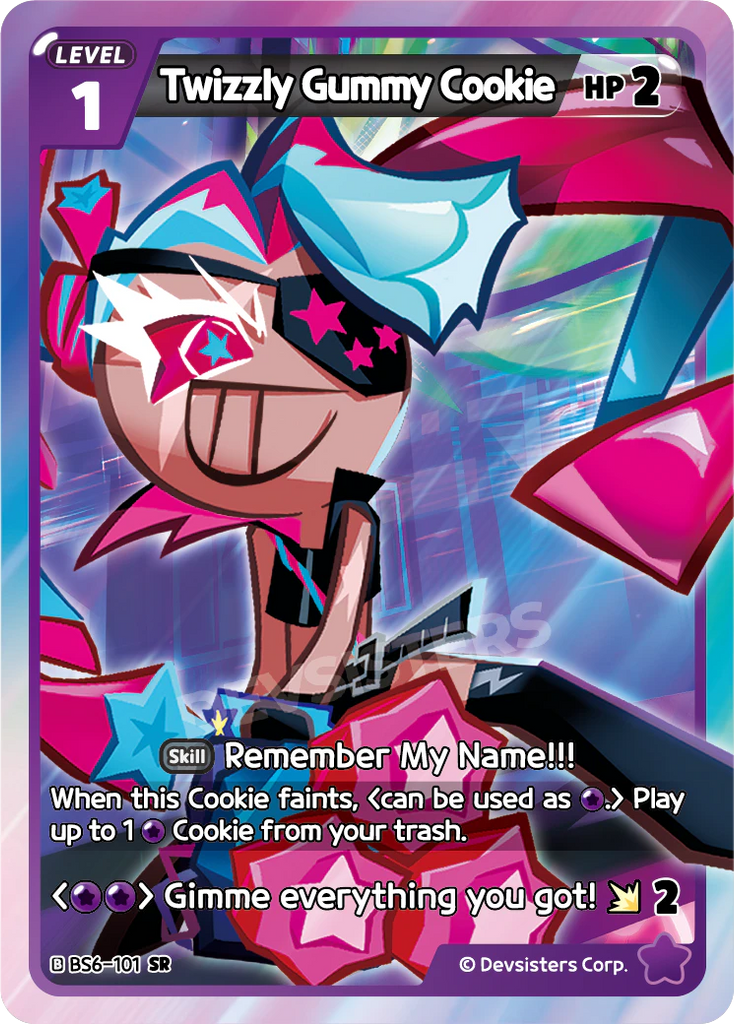 CRB-BS6-101 SR Twizzly Gummy Cookie