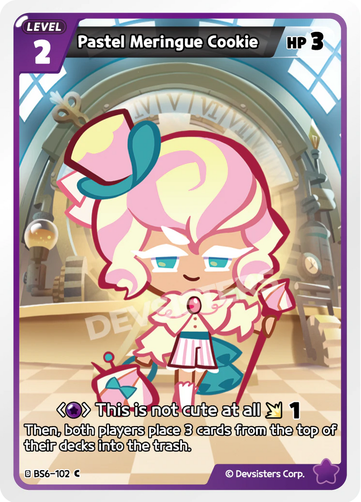 CRB-BS6-102 C Pastel Meringue Cookie