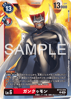 DCG-AD01-BT13-019 R LV6 ガンクゥモン