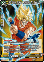 DBSCG-BT21-108 C SS Son Goku, Waiting To See