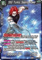 DBSCG-BT21-134 R SSG Trunks, Sealing Power