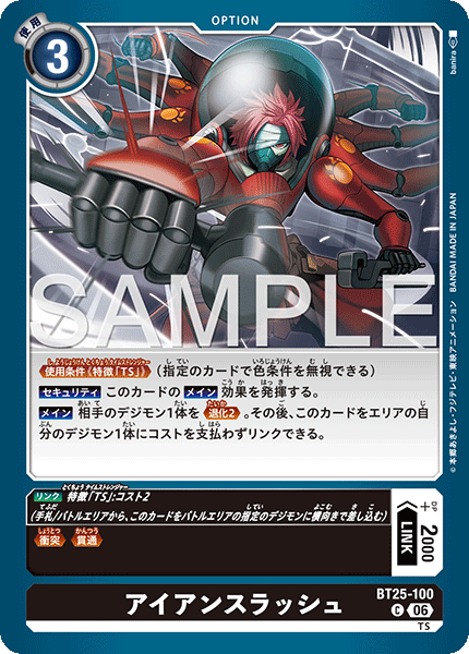 DCG-BT25-100 C OPTION アイアンスラッシュ