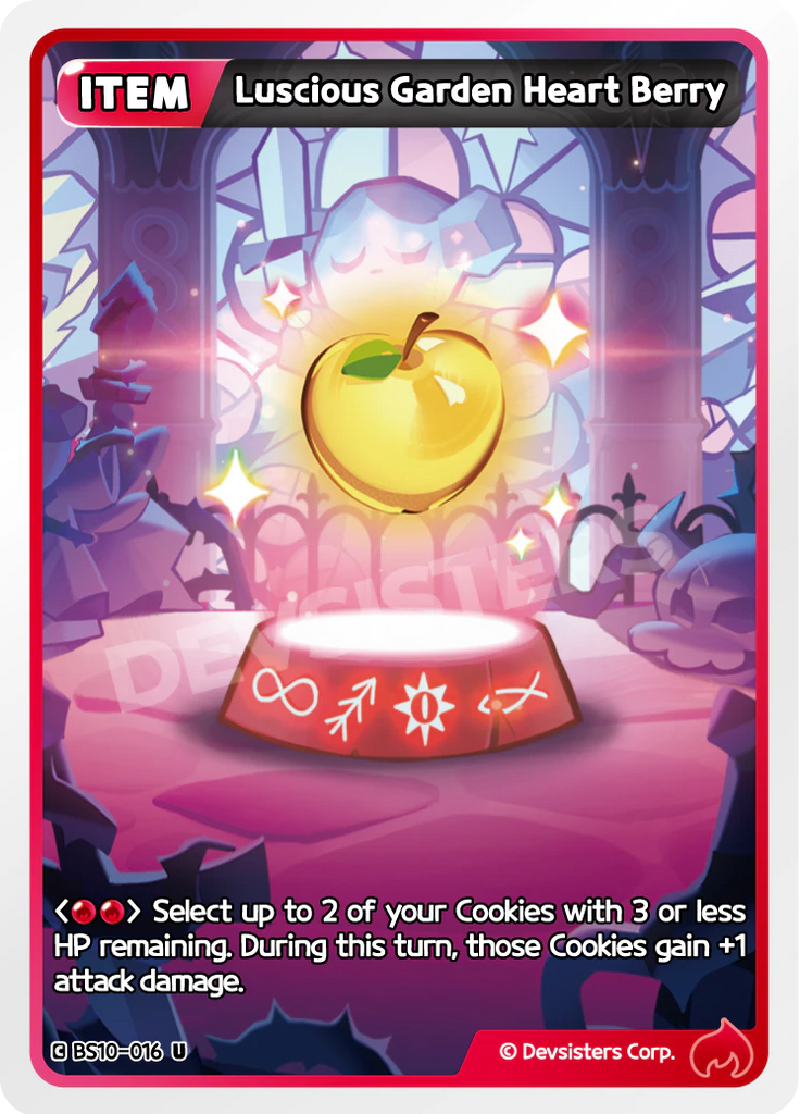 CRB-BS10-016 U Luscious Garden Heart Berry
