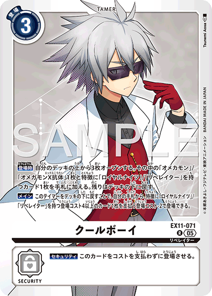 DCG-EX11-071 R TAMER クールボーイ