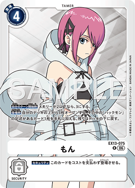 DCG-EX13-075 R TAMER もん